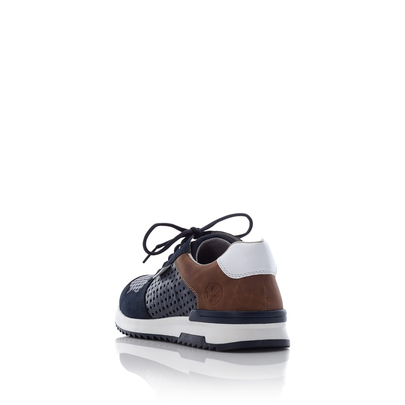 Rieker Artikelnummer 16106-15 Rieker Herren Sneaker Low Stahlblau