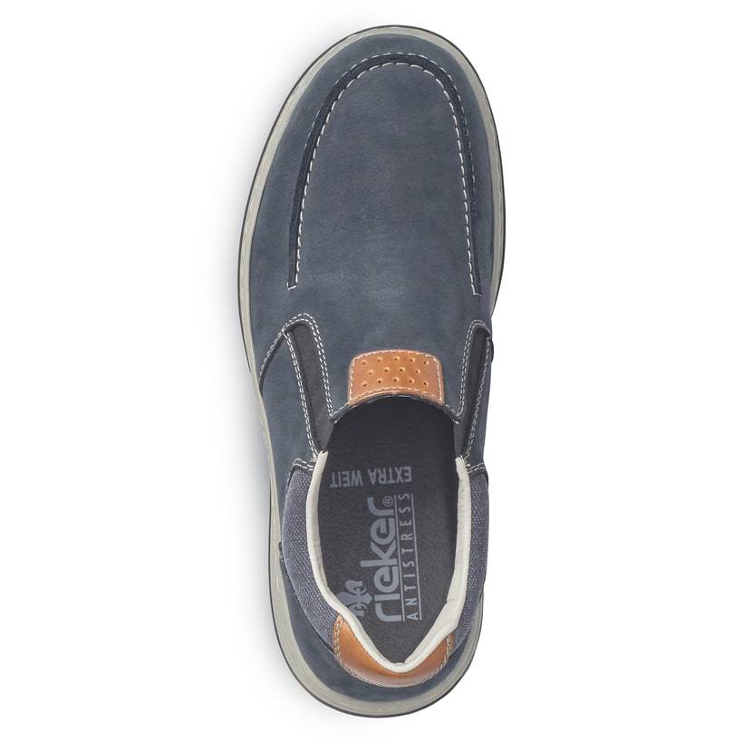 Rieker Artikelnummer 17360-15 Rieker Herren Slipper Ozeanblau