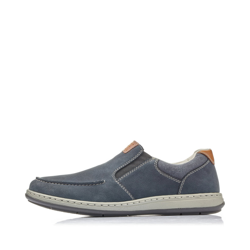 Rieker Artikelnummer 17360-15 Rieker Herren Slipper ozeanblau
