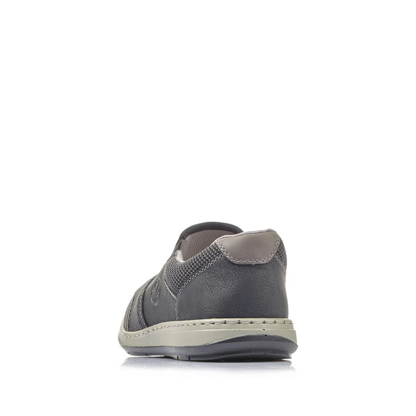 Rieker Artikelnummer 17363-00 Rieker Herren Slipper Graphitschwarz