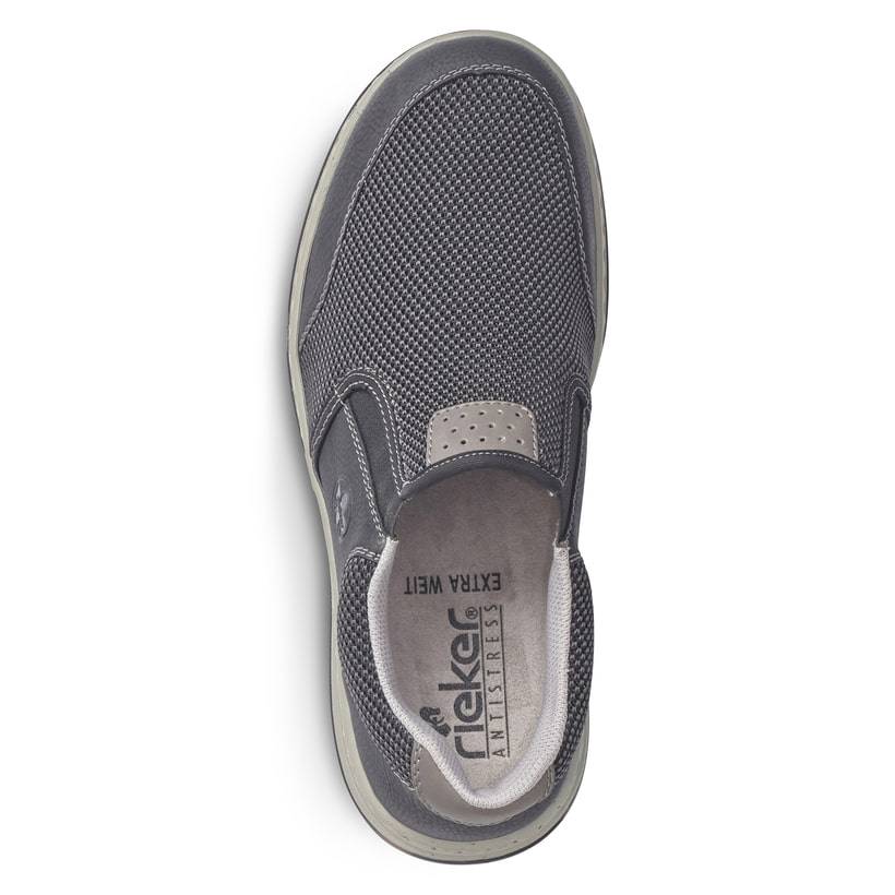 Rieker Artikelnummer 17363-00 Rieker Herren Slipper Graphitschwarz