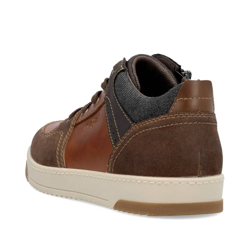 Rieker Artikelnummer 17501-24 Rieker Herren Schnürschuhe Fuchsbraun