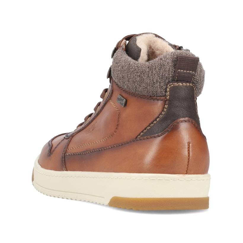 Rieker Artikelnummer 17530-24 Rieker Herren Sneaker High Fuchsbraun