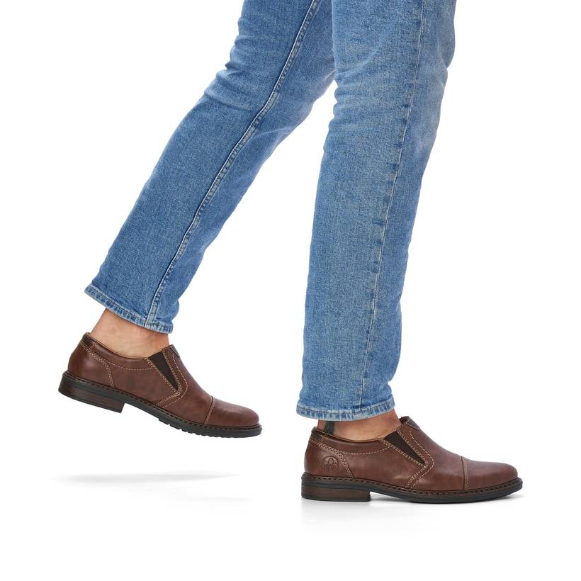 Rieker Artikelnummer 17659-24 Rieker Herren Slipper Schokobraun