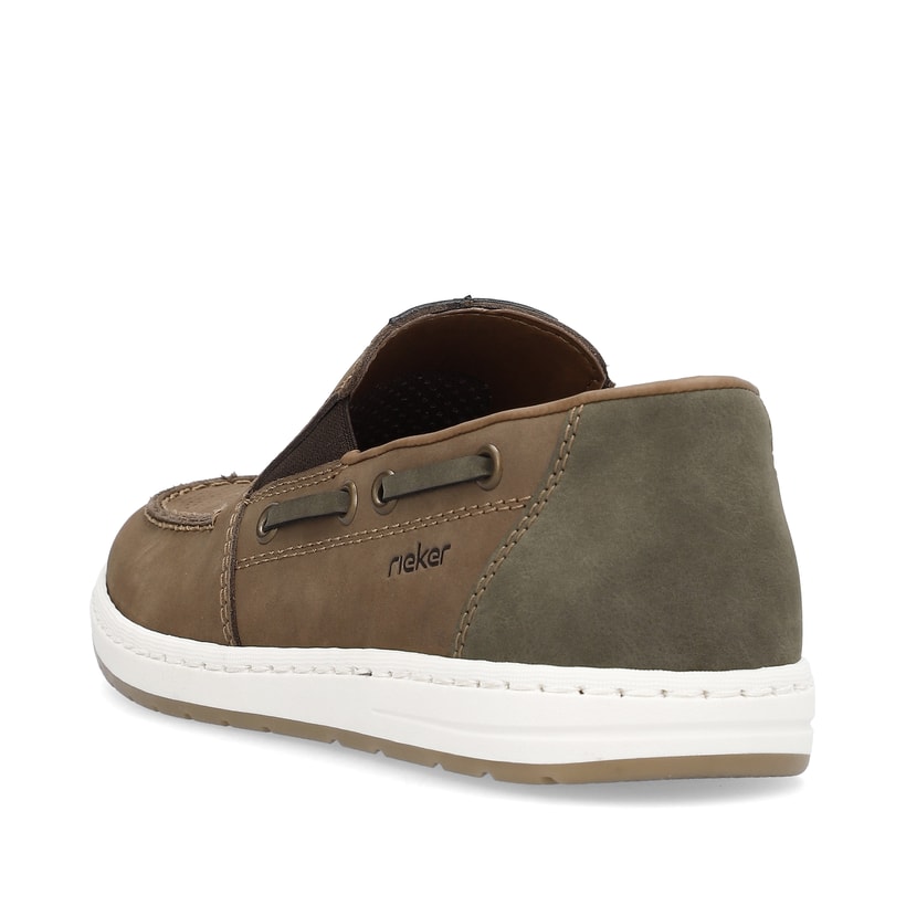 Rieker Artikelnummer 18266-26 Rieker Herren Slipper Braungrau
