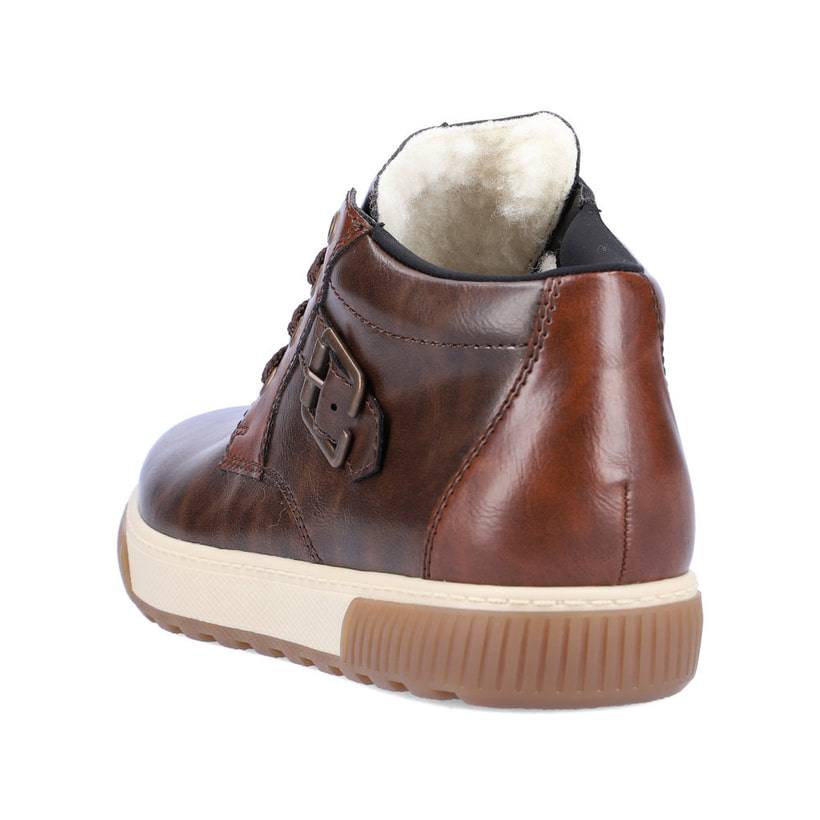 Rieker Artikelnummer 18915-25 Rieker Herren Schnürstiefel Kaffeebraun