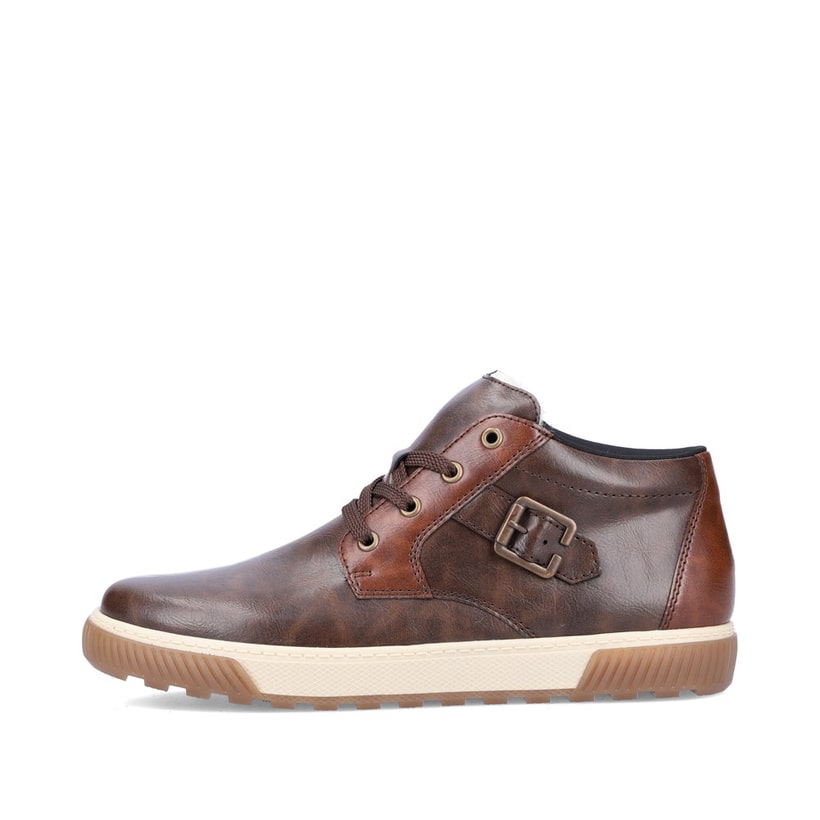 Rieker Artikelnummer 18915-25 Rieker Herren Schnürstiefel Kaffeebraun