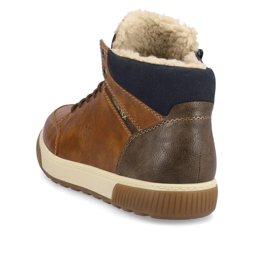 Rieker Artikelnummer 18930-25 Rieker Herren Schnürstiefel Nougatbraun