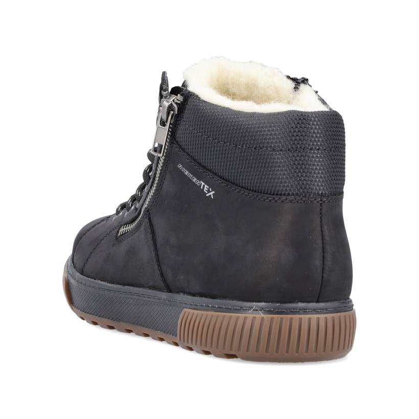 Rieker Artikelnummer 18940-00 Rieker Herren Schnürschuhe Asphaltschwarz