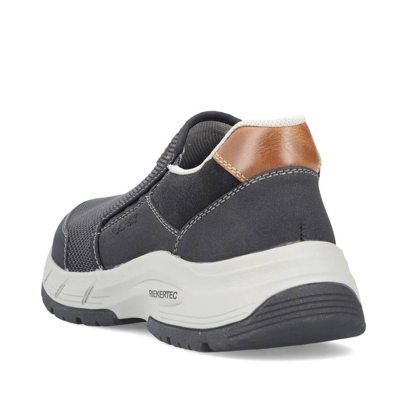 Rieker Artikelnummer 19150-00 Rieker Herren Slipper Asphaltgrau