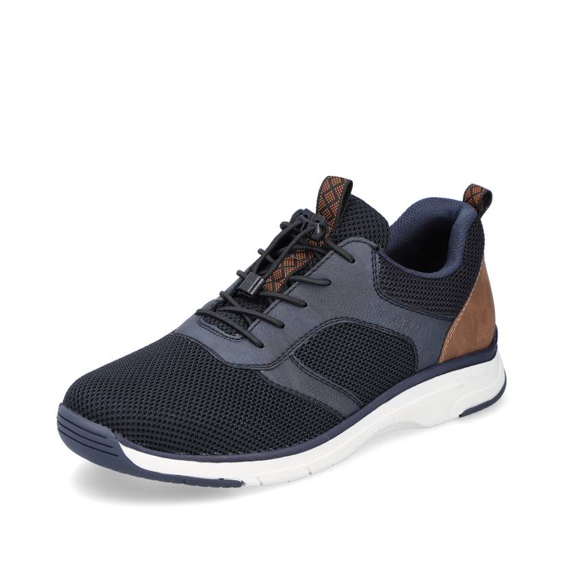 Rieker Artikelnummer 19534-14 Rieker Herren Slipper Marineblau