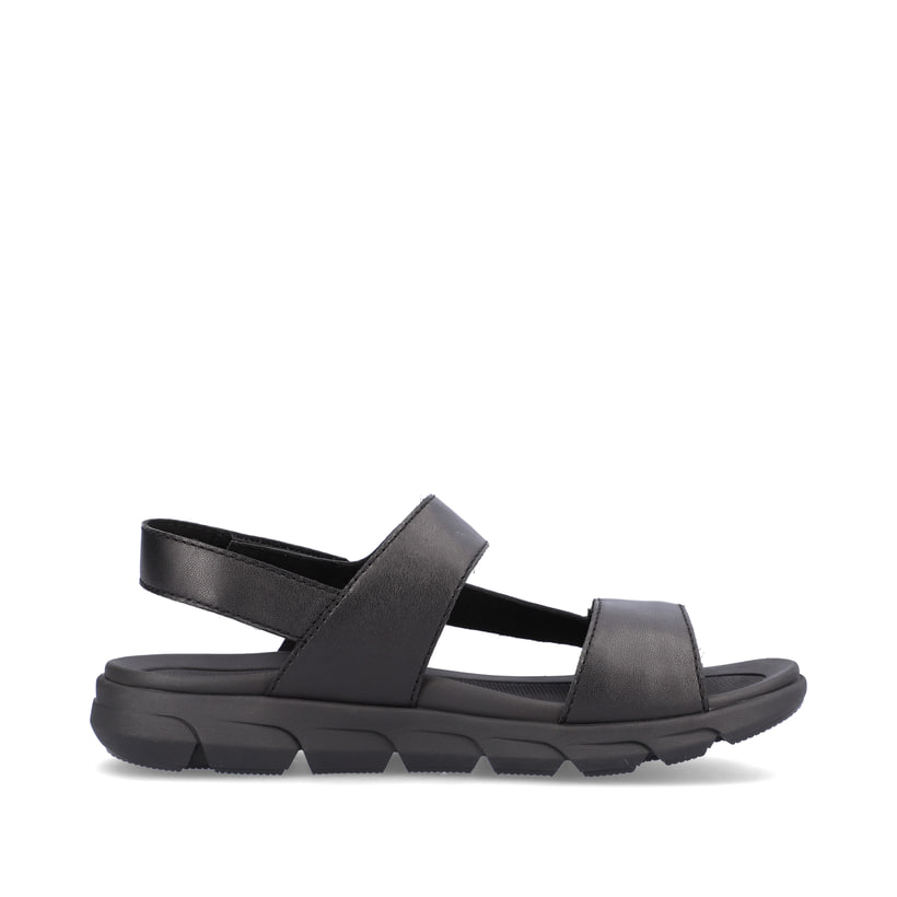 Rieker Artikelnummer 20800-00 Rieker Herren Trekkingsandalen Midnight Black