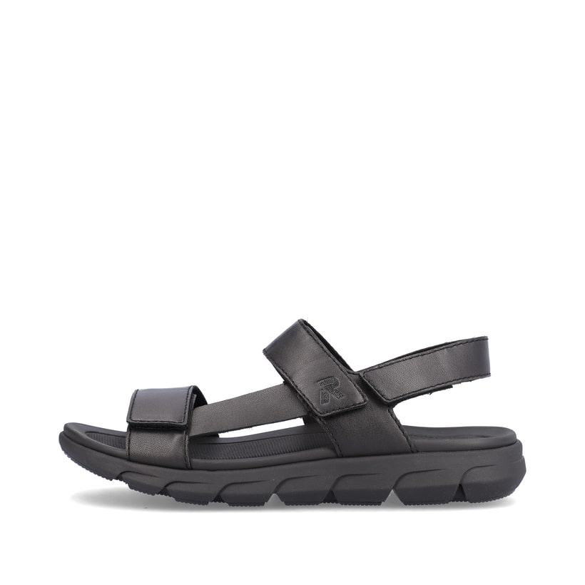 Rieker Artikelnummer 20800-00 Rieker Herren Trekkingsandalen Midnight Black