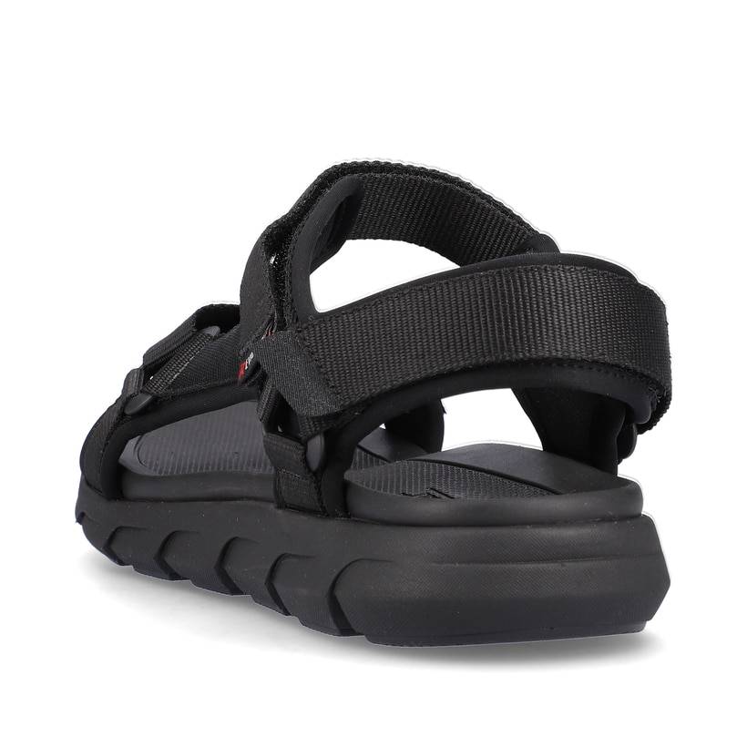 Rieker Artikelnummer 20802-01 Rieker Herren Trekkingsandalen Deep Black