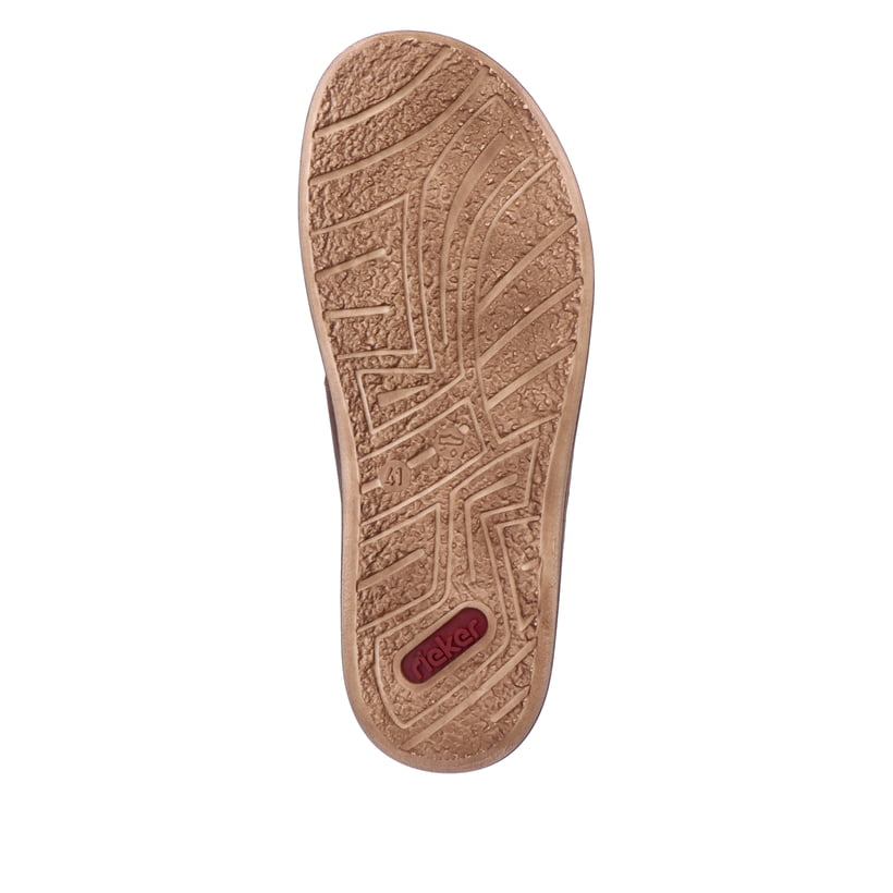 Rieker Artikelnummer 21055-25 Rieker Herren Pantoletten Kaffeebraun