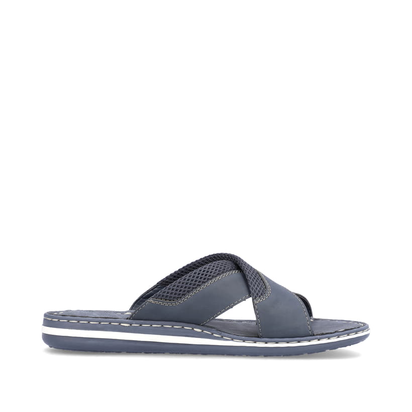 Rieker Artikelnummer 21090-14 Rieker Herren Pantoletten Marineblau