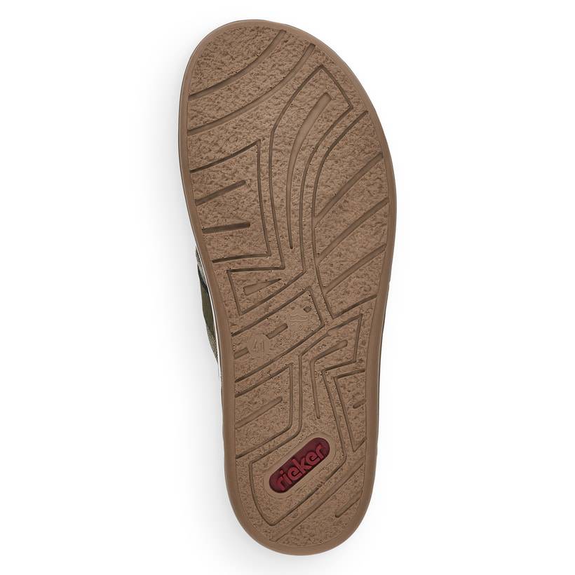 Rieker Artikelnummer 21095-54 Rieker Herren Zehentrenner Olivgrün