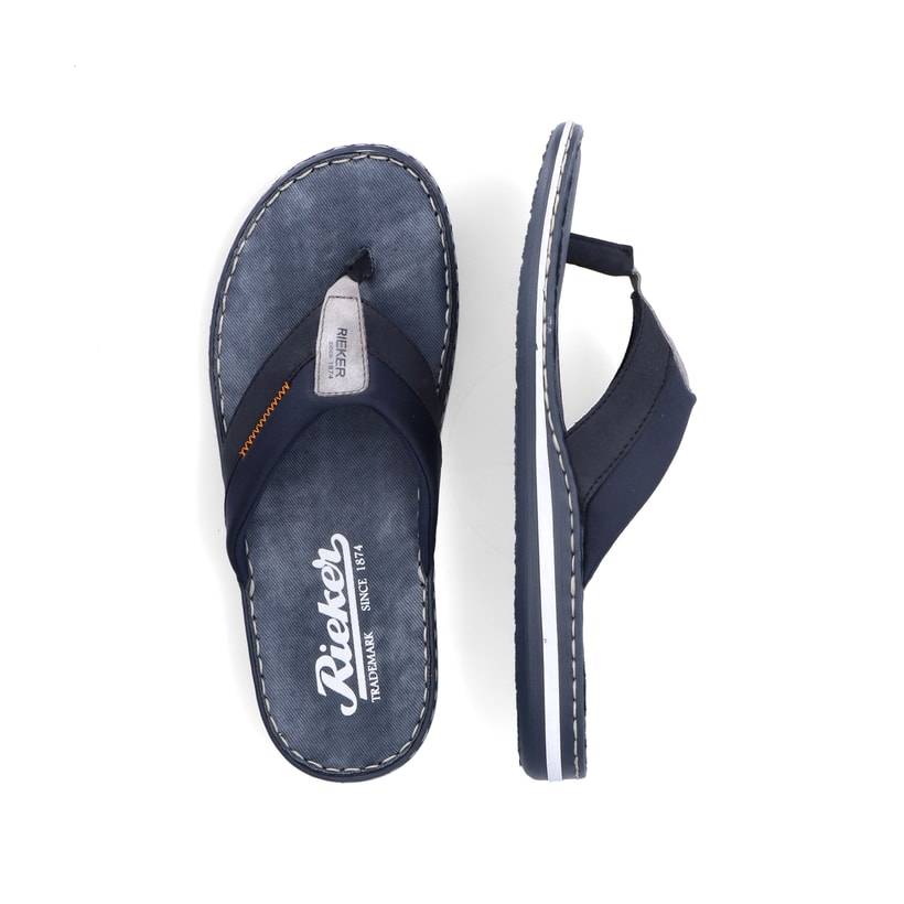 Rieker Artikelnummer 21097-14 Rieker Herren Zehentrenner Marineblau