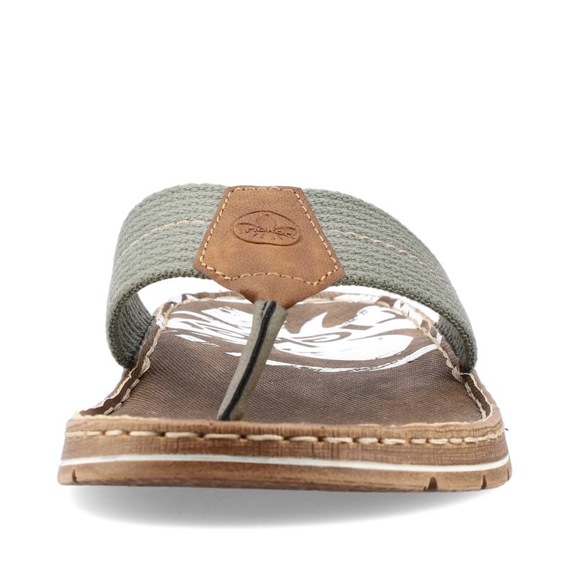 Rieker Artikelnummer 21280-54 Rieker Herren Zehentrenner Hellgrün