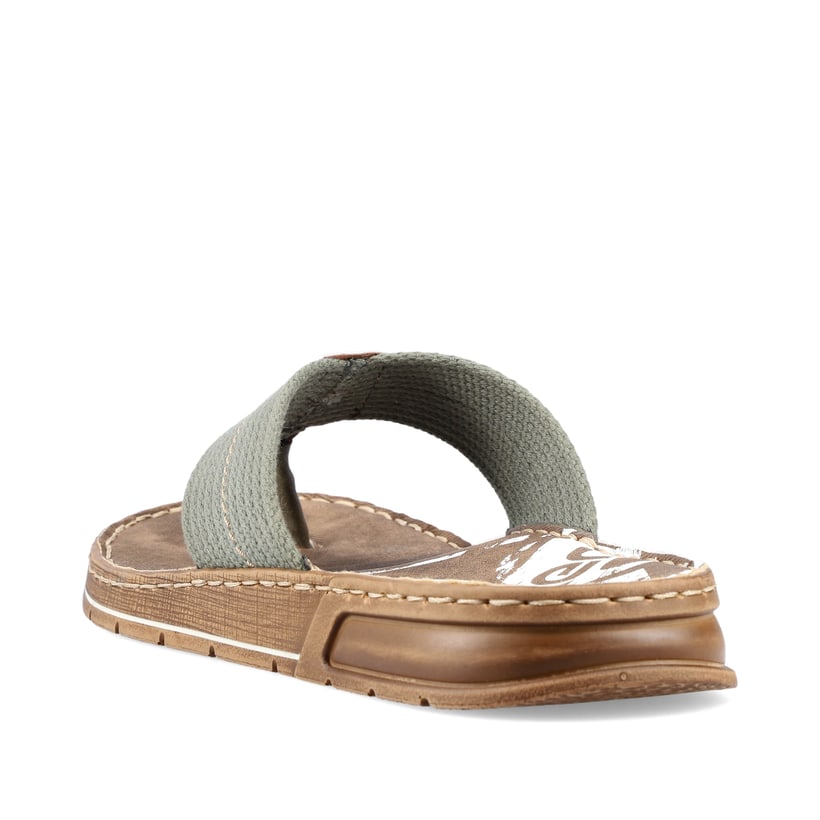 Rieker Artikelnummer 21280-54 Rieker Herren Zehentrenner Hellgrün