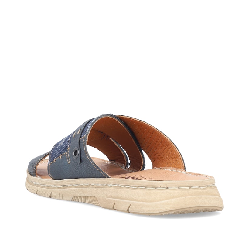 Rieker Artikelnummer 21384-14 Rieker Herren Pantoletten Marineblau