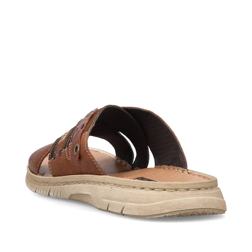 Rieker Artikelnummer 21384-25 Rieker Herren Pantoletten Kastanienbraun