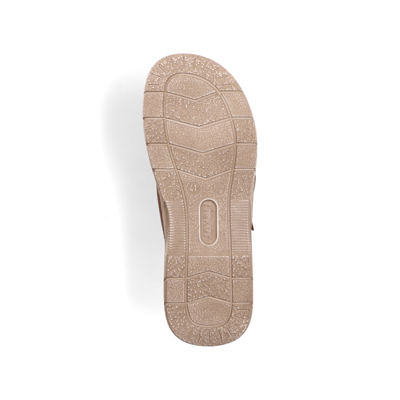 Rieker Artikelnummer 21384-25 Rieker Herren Pantoletten Kastanienbraun