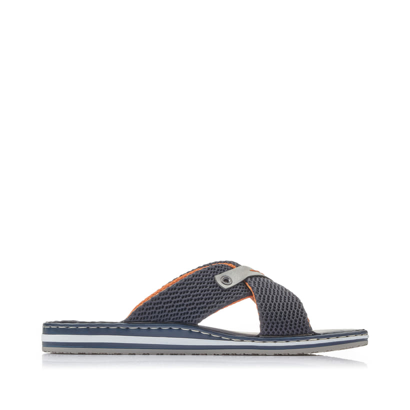 Rieker Artikelnummer 21539-14 Rieker Herren Pantoletten Pazifikblau