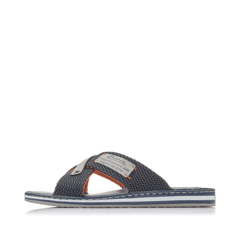 Rieker Artikelnummer 21539-14 Rieker Herren Pantoletten pazifikblau