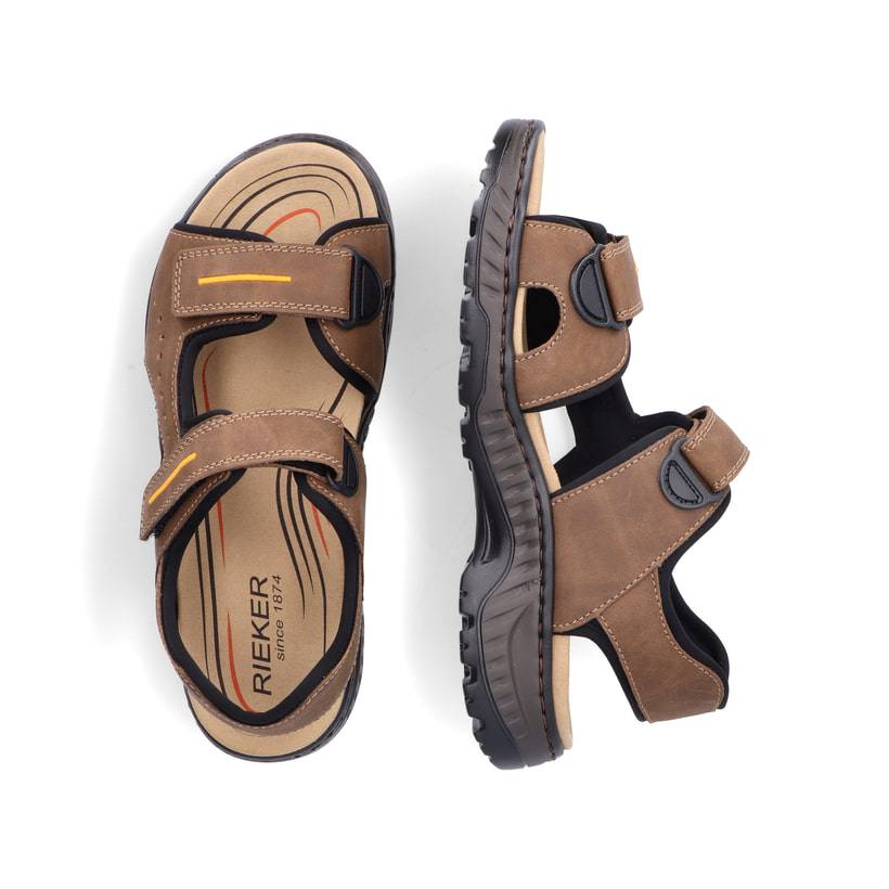 Rieker Artikelnummer 21760-24 Rieker Herren Trekkingsandalen Kaffeebraun