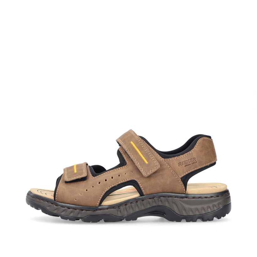 Rieker Artikelnummer 21760-24 Rieker Herren Trekkingsandalen Kaffeebraun