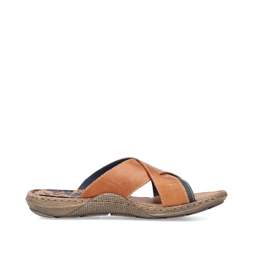 Rieker Artikelnummer 22099-25 Rieker Herren Pantoletten Kaffeebraun