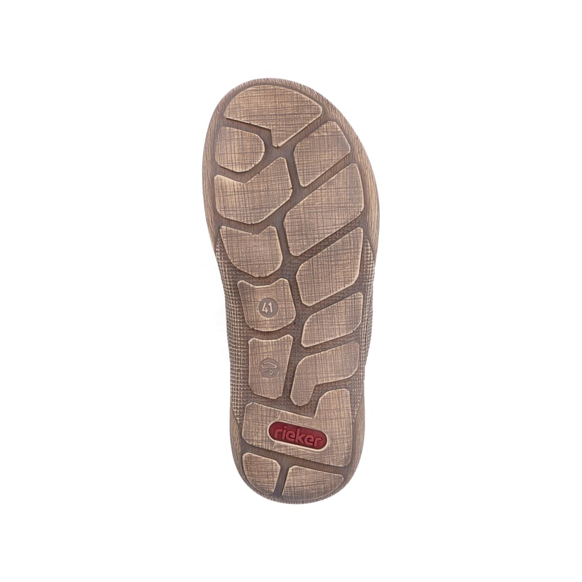 Rieker Artikelnummer 22099-25 Rieker Herren Pantoletten Kaffeebraun
