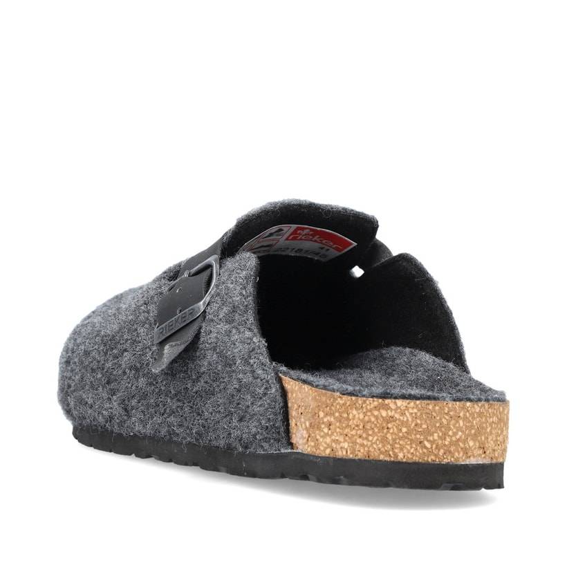 Rieker Artikelnummer 22181-45 Rieker Herren Clogs Asphaltgrau