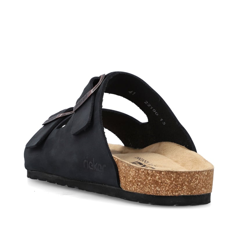 Rieker Artikelnummer 22190-15 Rieker Herren Pantoletten Marineblau