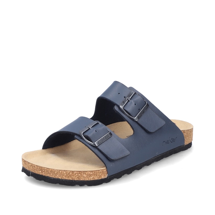 Rieker Artikelnummer 22190-17 Rieker Herren Pantoletten Schieferblau