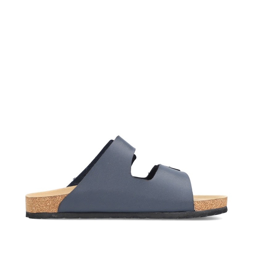 Rieker Artikelnummer 22190-17 Rieker Herren Pantoletten Schieferblau