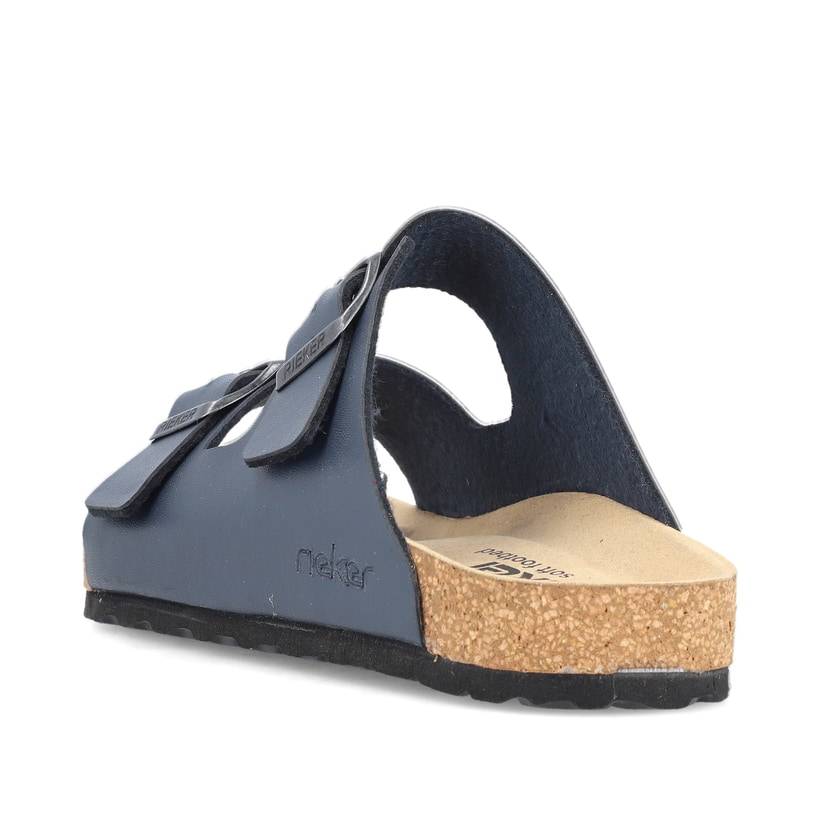 Rieker Artikelnummer 22190-17 Rieker Herren Pantoletten Schieferblau