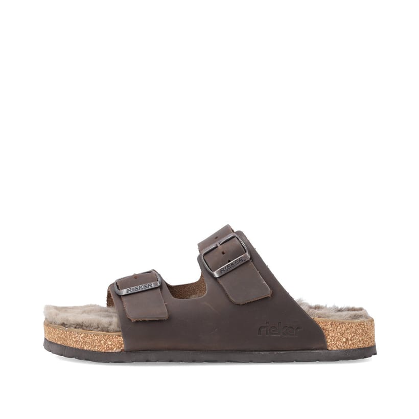 Rieker Artikelnummer 22194-25 Rieker Herren Pantoletten kastanienbraun