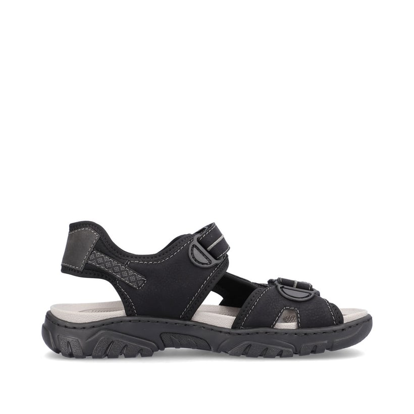 Rieker Artikelnummer 22750-00 Rieker Herren Trekkingsandalen Tiefschwarz