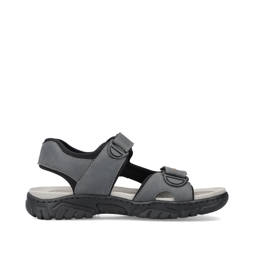 Rieker Artikelnummer 22761-45 Rieker Herren Trekkingsandalen Stahlgrau