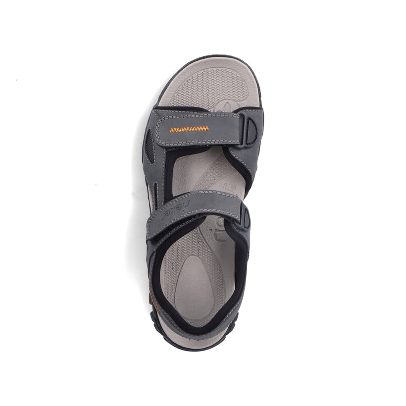 Rieker Artikelnummer 22761-45 Rieker Herren Trekkingsandalen Stahlgrau