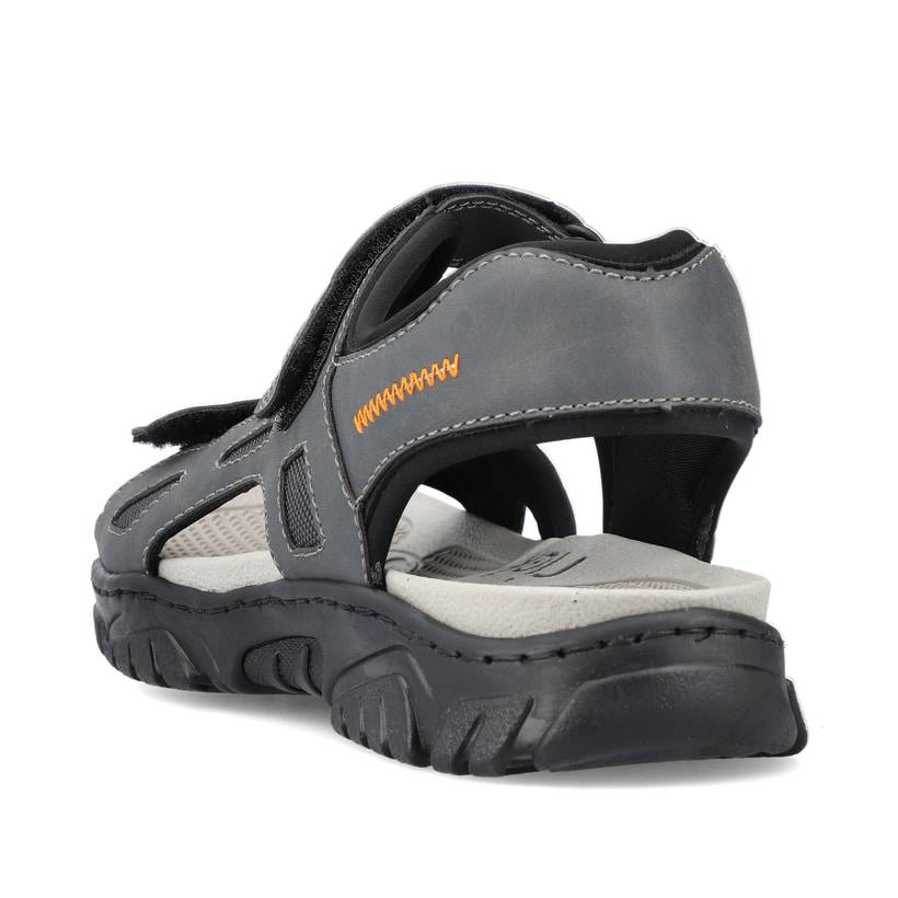 Rieker Artikelnummer 22761-45 Rieker Herren Trekkingsandalen Stahlgrau