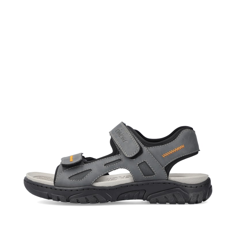 Rieker Artikelnummer 22761-45 Rieker Herren Trekkingsandalen Stahlgrau