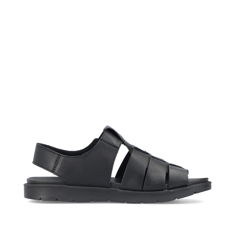 Rieker Artikelnummer 24262-00 Rieker Herren Sandalen Mitternachtsschwarz