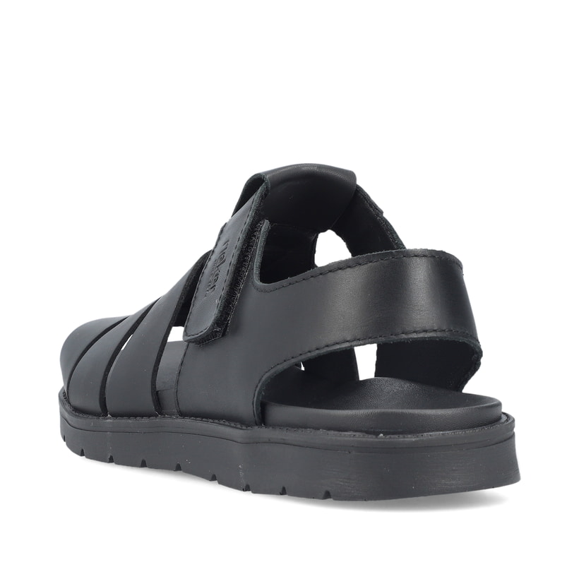 Rieker Artikelnummer 24262-00 Rieker Herren Sandalen Mitternachtsschwarz