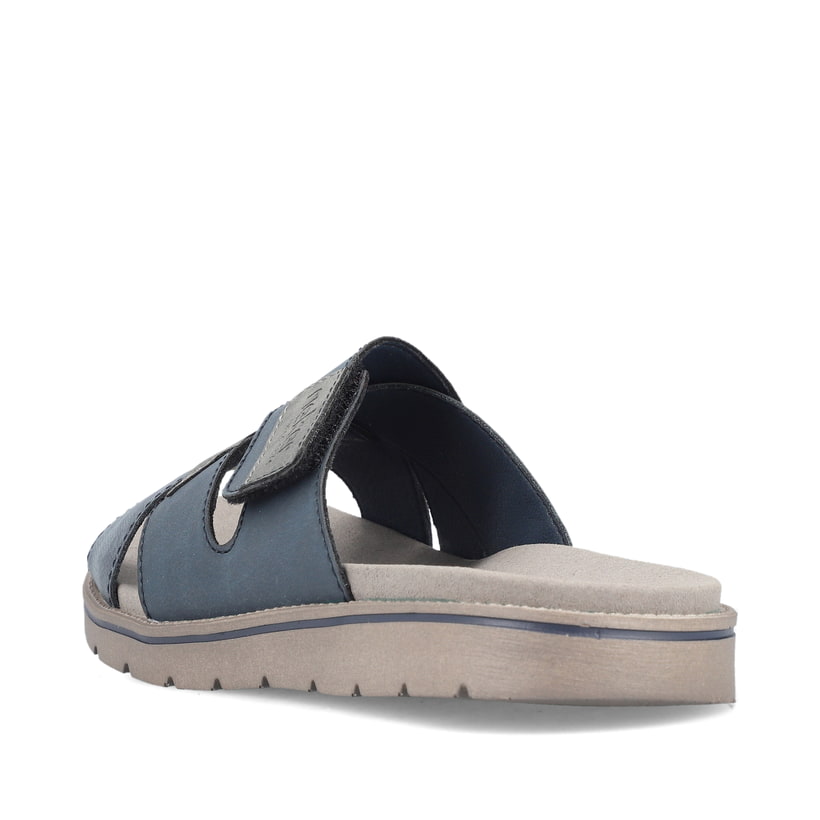 Rieker Artikelnummer 24350-14 Rieker Herren Pantoletten Schieferblau