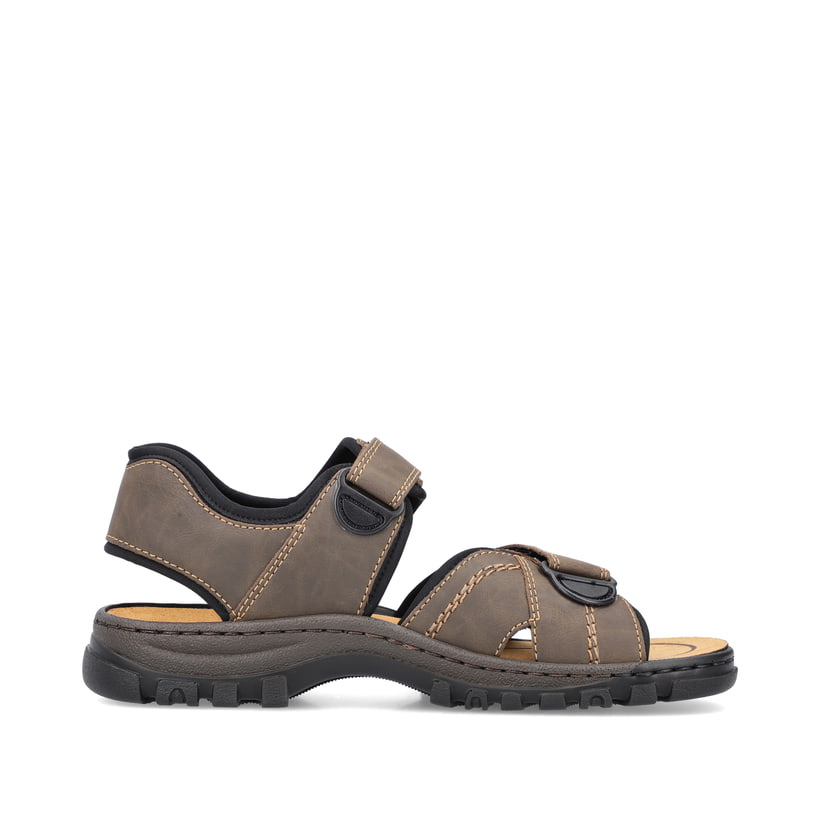 Rieker Artikelnummer 25051-27 Rieker Herren Trekkingsandalen Espressobraun