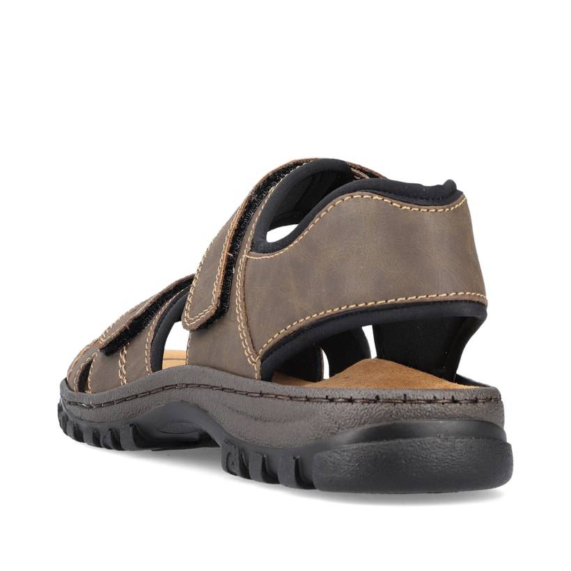 Rieker Artikelnummer 25051-27 Rieker Herren Trekkingsandalen Espressobraun