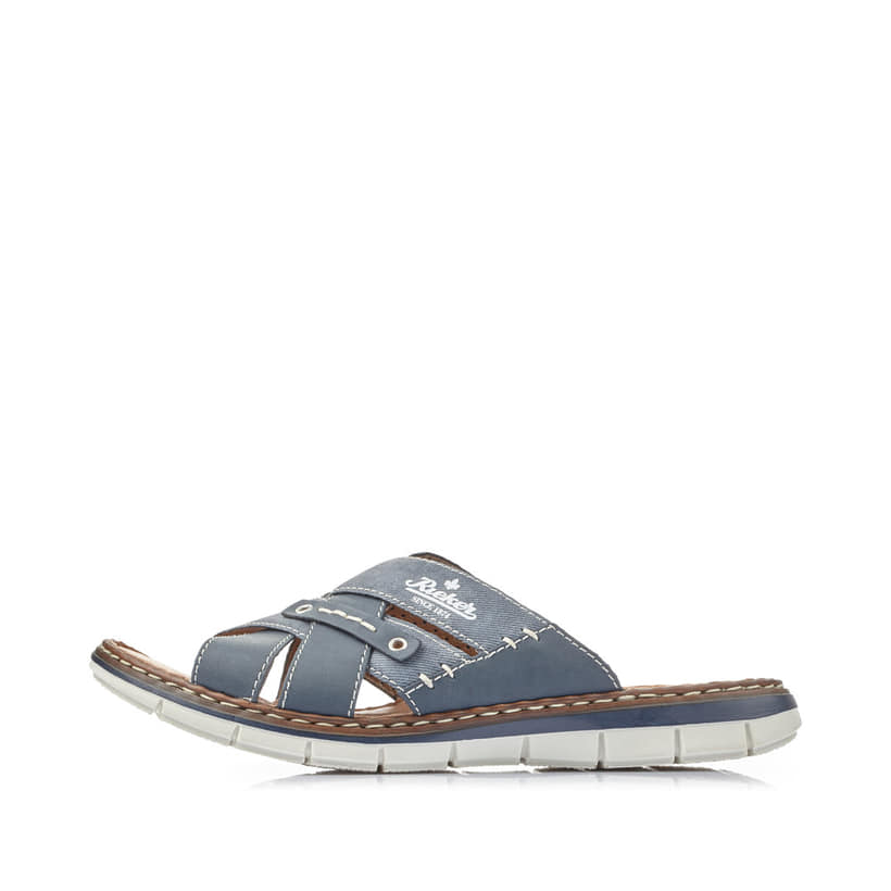 Rieker Artikelnummer 25199-14 Rieker Herren Pantoletten marineblau